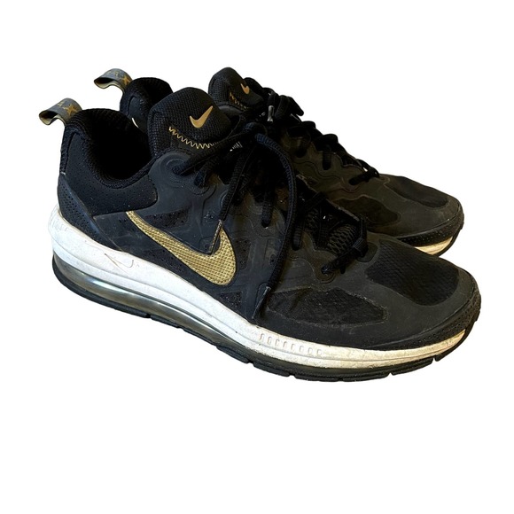 Nike Air Max Genome Men\'s Shoes Sneakers Black Gold White SZ 9.5 main image 5